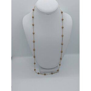 Vintage Monet Gold necklace‎